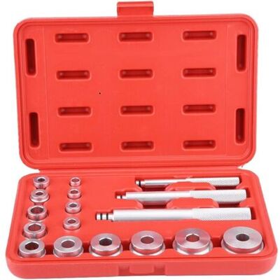 ABYSSE 17 Pièces Pour Joints De Roulement, 14 Types, Aluminium, 3 Poignées, Kit D'Outils Pour Roulements De Roue, Outil Du Mécanicien - Publicité ABYSSE 17 Pièces Pour Joints De Roulement, 14 Types, Aluminium, 3 Poignées, Kit D'Outils Pour Roulements De Roue, Outil Du Mécanicien - Publicité