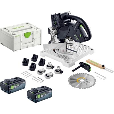 Scie À Moulures Sans Fil Festool Symc 70 Eb-basic 36 V (2 X 18 V) 216 Mm + 2 Batteries 8,0 Ah + Systainer - Sans Chargeur - Publicité Scie À Moulures Sans Fil Festool Symc 70 Eb-basic 36 V (2 X 18 V) 216 Mm + 2 Batteries 8,0 Ah + Systainer - Sans Chargeur - Publicité