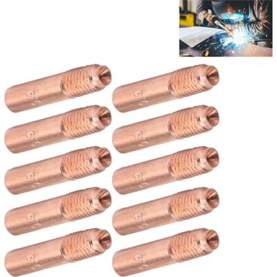 Scotch Aiperq Ej.life Qimeitech Kit De 10 Buses De Soudage Mig 0.9mm - Cuivre Haute Conductivité - Compatible Pistolet À Souder - Professionnel Bricolage - Publicité Scotch Aiperq Ej.life Qimeitech Kit De 10 Buses De Soudage Mig 0.9mm - Cuivre Haute Conductivité - Compatible Pistolet À Souder - Professionnel Bricolage - Publicité