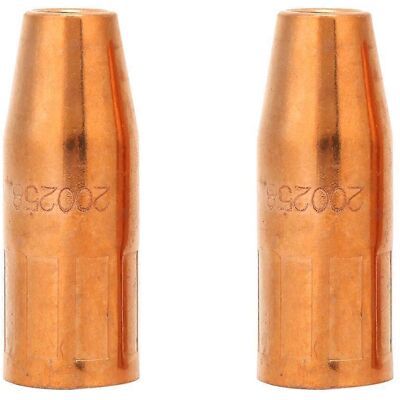 FLAMMKRAFT Buse De Pistolet De Soudage Mig 200258 1/2 Pouces, 2 Pièces, Pour Pistolet Miller M25/m40 Hobart Mig - Publicité FLAMMKRAFT Buse De Pistolet De Soudage Mig 200258 1/2 Pouces, 2 Pièces, Pour Pistolet Miller M25/m40 Hobart Mig - Publicité