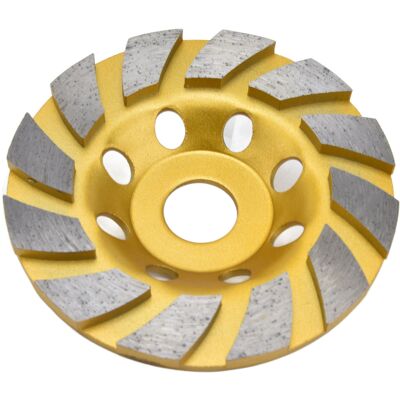 LBVIE Disque À Meuler Le Béton À Segments Diamantés Turbo, Coupe Rapide, Pour Meuleuse À Maçonnerie, 115 Mm - Publicité LBVIE Disque À Meuler Le Béton À Segments Diamantés Turbo, Coupe Rapide, Pour Meuleuse À Maçonnerie, 115 Mm - Publicité