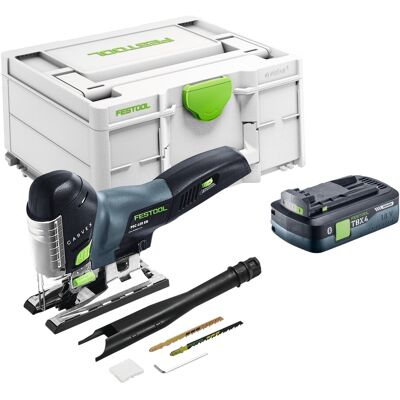 Scie Sauteuse Pendulaire Sans Fil Festool Psc 420 Eb-basic 18 V 120 Mm Brushless + 1 Batterie 4,0 Ah + Systainer - Sans Chargeur - Publicité Scie Sauteuse Pendulaire Sans Fil Festool Psc 420 Eb-basic 18 V 120 Mm Brushless + 1 Batterie 4,0 Ah + Systainer - Sans Chargeur - Publicité