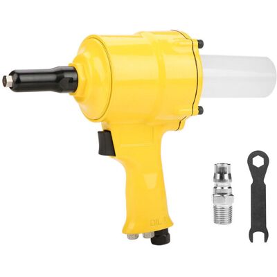 MOXIE Sjlerst Kp-705p Riveteuse Pneumatique, Pistolet À Rivets À Poignée Pistolet Outil De Rivetage Pneumatique 2,4-4,8 Mm - Publicité MOXIE Sjlerst Kp-705p Riveteuse Pneumatique, Pistolet À Rivets À Poignée Pistolet Outil De Rivetage Pneumatique 2,4-4,8 Mm - Publicité
