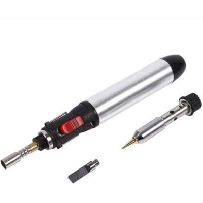 SANS MARQUE Kit De Fer À Souder Au Gaz - Kit De Fer À Souder Sans Fil Au Gaz Butane 4 En 1 Torches De Soudage À Température Réglable Outil Fer À Souder Sans Fil - Publicité SANS MARQUE Kit De Fer À Souder Au Gaz - Kit De Fer À Souder Sans Fil Au Gaz Butane 4 En 1 Torches De Soudage À Température Réglable Outil Fer À Souder Sans Fil - Publicité