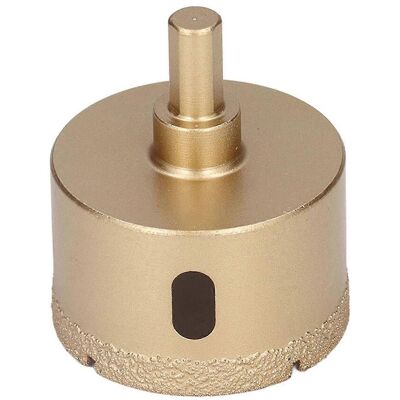 FLAMMKRAFT Scie Cloche Diamantée En Acier Au Carbone, Foret À Perçage Pour Carrelage, Porcelaine Et Verre, Queue Triangulaire, 55 Mm - Publicité FLAMMKRAFT Scie Cloche Diamantée En Acier Au Carbone, Foret À Perçage Pour Carrelage, Porcelaine Et Verre, Queue Triangulaire, 55 Mm - Publicité