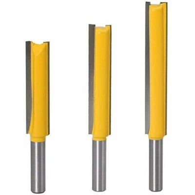 ABYSSE Diamètre De 8 Mm, Fraise Droite En 3 Parties, Pointe En Carbure Extra Longue, Tête De Fraise Droite, Fraise Pour Le Travail Du Bois - Publicité ABYSSE Diamètre De 8 Mm, Fraise Droite En 3 Parties, Pointe En Carbure Extra Longue, Tête De Fraise Droite, Fraise Pour Le Travail Du Bois - Publicité