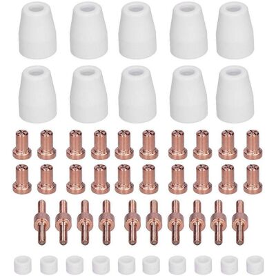 FLAMMKRAFT Kit De Consommables Pour Torche De Découpe Et Soudage Plasma (électrode, Buse, Pointe) Pt-3150 Pièces - Publicité FLAMMKRAFT Kit De Consommables Pour Torche De Découpe Et Soudage Plasma (électrode, Buse, Pointe) Pt-3150 Pièces - Publicité