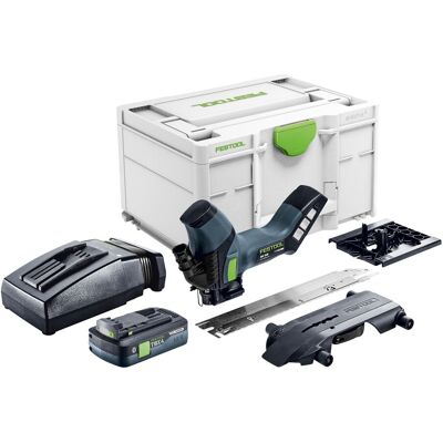 Festool Isc 240 Eb-basic Scie À Isolation Sans Fil 18 V 240 Mm + 1x Batterie 4,0 Ah + Chargeur Rapide + Systainer - Publicité Festool Isc 240 Eb-basic Scie À Isolation Sans Fil 18 V 240 Mm + 1x Batterie 4,0 Ah + Chargeur Rapide + Systainer - Publicité
