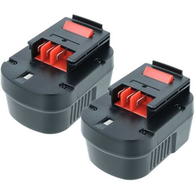 Vhbw 2x Batterie Compatible Avec Black & Decker Cp12kb Epc126, Cp122kb, Cp12k, Epc128, Epc128bk, Epc126bk Outil Électrique (3000 Mah, Nimh, 12 V) - Publicité Vhbw 2x Batterie Compatible Avec Black & Decker Cp12kb Epc126, Cp122kb, Cp12k, Epc128, Epc128bk, Epc126bk Outil Électrique (3000 Mah, Nimh, 12 V) - Publicité