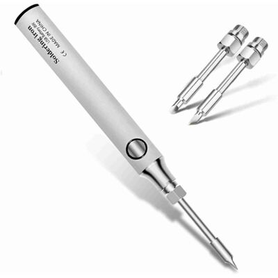 MOXIE Fer À Souder Compact Sans Fil, Rechargeable Par Usb, Outils De Soudage Portables Plus Sûrs, Stylo Portatif Pour Bricolage À Domicile - Publicité MOXIE Fer À Souder Compact Sans Fil, Rechargeable Par Usb, Outils De Soudage Portables Plus Sûrs, Stylo Portatif Pour Bricolage À Domicile - Publicité