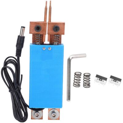 ABYSSE Stylo De Soudage Par Points De Batterie, Accessoire De Machine À Souder À Gâchette Automatique Portatif W01 Bleu - Publicité ABYSSE Stylo De Soudage Par Points De Batterie, Accessoire De Machine À Souder À Gâchette Automatique Portatif W01 Bleu - Publicité