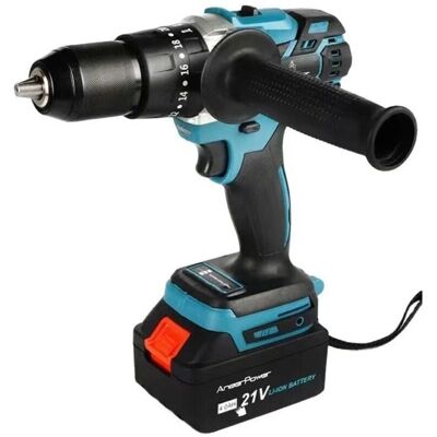 Melissa Perceuse-visseuse Sans Fil Easydrill 800w 80-120nm 18v-21 (1 Batteries 4,0 Ah, Système 18 V) Diamètre Maximum Du Mandrin 13 Mm - Publicité Melissa Perceuse-visseuse Sans Fil Easydrill 800w 80-120nm 18v-21 (1 Batteries 4,0 Ah, Système 18 V) Diamètre Maximum Du Mandrin 13 Mm - Publicité