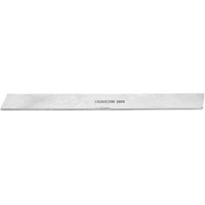 ABYSSE Outil De Tournage Pour Tour En Acier Rapide Hss, Barre Carrée En Acier Blanc (3 X 20 X 200 Mm) - Publicité ABYSSE Outil De Tournage Pour Tour En Acier Rapide Hss, Barre Carrée En Acier Blanc (3 X 20 X 200 Mm) - Publicité
