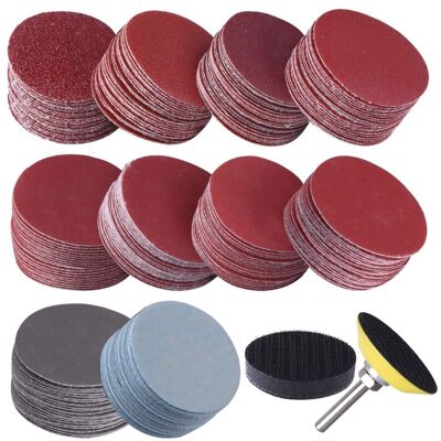 Melissa 200 Pièces Disques De Ponçage 50mm Disques Abrasifs Grain 80 180 240 320 400 600 800 1000 2000 3000 Pour Meulage Fraisage Gravure - Publicité Melissa 200 Pièces Disques De Ponçage 50mm Disques Abrasifs Grain 80 180 240 320 400 600 800 1000 2000 3000 Pour Meulage Fraisage Gravure - Publicité