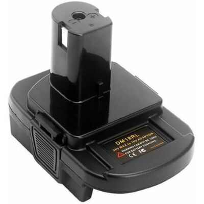SANS MARQUE Remplacement De L'Adaptateur De Convertisseur De Batterie Pour Convertir La Batterie Au Lithium Dewalt / Milwaukee 18v-20v En Outils Électriques Ryobi 18v - Publicité SANS MARQUE Remplacement De L'Adaptateur De Convertisseur De Batterie Pour Convertir La Batterie Au Lithium Dewalt / Milwaukee 18v-20v En Outils Électriques Ryobi 18v - Publicité