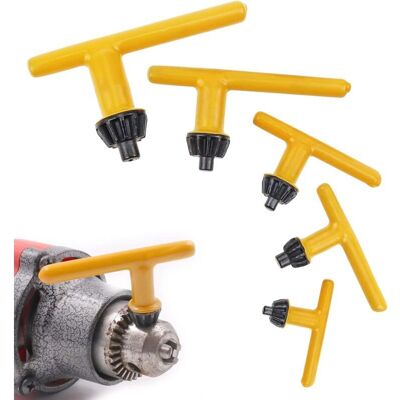 MOXIE 5 Pièces Clé De Mandrin De Remplacement, Clé De Mandrin À Enveloppe En Caoutchouc, 6 Mm 10 Mm 13 Mm 16 Mm 20 Mm, Pour Perceuses À Percussion Outil De Serrage De Perceuse, Forets Électriques - Publicité MOXIE 5 Pièces Clé De Mandrin De Remplacement, Clé De Mandrin À Enveloppe En Caoutchouc, 6 Mm 10 Mm 13 Mm 16 Mm 20 Mm, Pour Perceuses À Percussion Outil De Serrage De Perceuse, Forets Électriques - Publicité