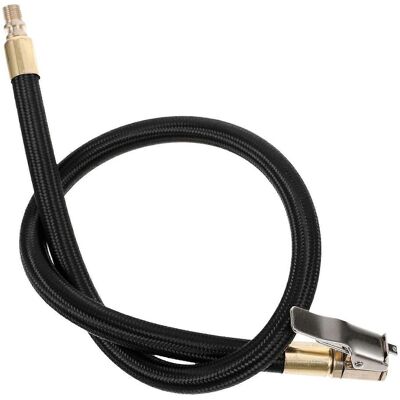 LISATR Rallonge Pour Gonfleur De Pneus, Adaptateur Pour Tuyau D'Air De Voiture, Tuyau De Gonfleur De Pneus De Voiture, Tuyau De Pompe À Pneus-50cm - Publicité LISATR Rallonge Pour Gonfleur De Pneus, Adaptateur Pour Tuyau D'Air De Voiture, Tuyau De Gonfleur De Pneus De Voiture, Tuyau De Pompe À Pneus-50cm - Publicité
