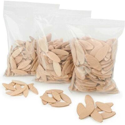 ABYSSE Assortiment Lamello D’assemblage Type Lamello 10 , 100 Pièces/taille Lamelle Bois En Hêtre Massif Idéal Pour Fraiseuse Bois/fraiseuse À Lamelles - Publicité ABYSSE Assortiment Lamello D’assemblage Type Lamello 10 , 100 Pièces/taille Lamelle Bois En Hêtre Massif Idéal Pour Fraiseuse Bois/fraiseuse À Lamelles - Publicité