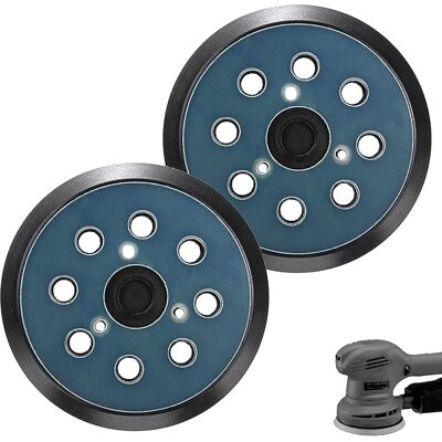 SANS MARQUE 2pcs Plateau Ponceuse Pour Makita 125mm, Plateau De Ponçage 8 Trous Pour Makita Bo 5010, 5030, 5031, 5041, Dewalt Dw420, Dw421, Porter Cable 390, 382, 343 - Publicité SANS MARQUE 2pcs Plateau Ponceuse Pour Makita 125mm, Plateau De Ponçage 8 Trous Pour Makita Bo 5010, 5030, 5031, 5041, Dewalt Dw420, Dw421, Porter Cable 390, 382, 343 - Publicité