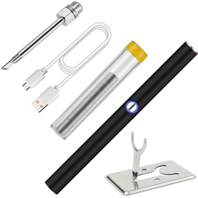 MOXIE Mini Fer À Souder Électrique Portable Sans Fil, Ensemble D'Outils Utilitaires De Soudage Pour Bricolage Domestique - Publicité MOXIE Mini Fer À Souder Électrique Portable Sans Fil, Ensemble D'Outils Utilitaires De Soudage Pour Bricolage Domestique - Publicité