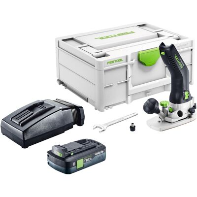 Festool Mfkc 700 Eb-basic Module De Batterie Pour Défonceuse 18 V 8 Mm Sans Balais + 1 Batterie 4,0 Ah + Chargeur + Systainer - Publicité Festool Mfkc 700 Eb-basic Module De Batterie Pour Défonceuse 18 V 8 Mm Sans Balais + 1 Batterie 4,0 Ah + Chargeur + Systainer - Publicité