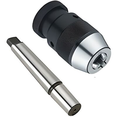 Cellfast Mandrin Autoserrant/tour/perceuse À Colonne Capacité 1-13mm Mm Avec Attachement B16, Arbre Pour Mandrins Mt2 Avec Cône B16 - Publicité Cellfast Mandrin Autoserrant/tour/perceuse À Colonne Capacité 1-13mm Mm Avec Attachement B16, Arbre Pour Mandrins Mt2 Avec Cône B16 - Publicité