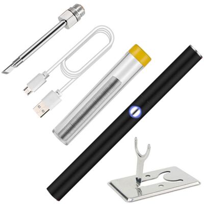 MOXIE Mini Fer À Souder Électrique Portable Sans Fil, Ensemble D'Outils Utilitaires De Soudage Pour Bricolage Domestique - Publicité MOXIE Mini Fer À Souder Électrique Portable Sans Fil, Ensemble D'Outils Utilitaires De Soudage Pour Bricolage Domestique - Publicité
