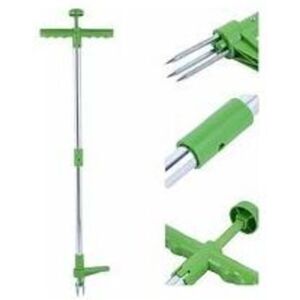 KOMIRO Extracteur De Mauvaises Herbes Et Outil D'Extraction De Racine De Désherbeur Vertical Rotatif Télescopique Avec Poignée En Acier Et Désherbeur De Jardin Manuel À 3 Griffes - Publicité KOMIRO Extracteur De Mauvaises Herbes Et Outil D'Extraction De Racine De Désherbeur Vertical Rotatif Télescopique Avec Poignée En Acier Et Désherbeur De Jardin Manuel À 3 Griffes - Publicité