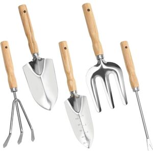 OEM Kits D'Outils De Jardinage, Lot De 5 Outils De Jardinage Ensemble Outils Jardinage En Acier Lnoxydable, Petite Pelle De Jardin Outils De Jardinage Pour Balcon Kit De Jardinage En Acier Inoxydable - Publicité OEM Kits D'Outils De Jardinage, Lot De 5 Outils De Jardinage Ensemble Outils Jardinage En Acier Lnoxydable, Petite Pelle De Jardin Outils De Jardinage Pour Balcon Kit De Jardinage En Acier Inoxydable - Publicité