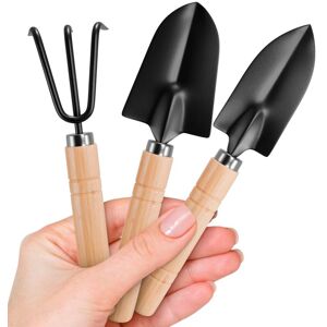 TIGREZY Mini Outils De Jardinage - Ensemble De 3 Outils Pour Plantes D'Intérieur Petits Outils De Jardinage D'Intérieur Petite Pelle De Jardin Râteau - Publicité TIGREZY Mini Outils De Jardinage - Ensemble De 3 Outils Pour Plantes D'Intérieur Petits Outils De Jardinage D'Intérieur Petite Pelle De Jardin Râteau - Publicité