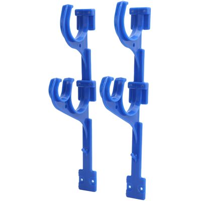 MCKENSA Crochet De Suspension En Plastique Pour Perche Télescopique De Piscine, Tuyau D'Aspirateur, Épuisette Et Outils De Jardin - Publicité MCKENSA Crochet De Suspension En Plastique Pour Perche Télescopique De Piscine, Tuyau D'Aspirateur, Épuisette Et Outils De Jardin - Publicité