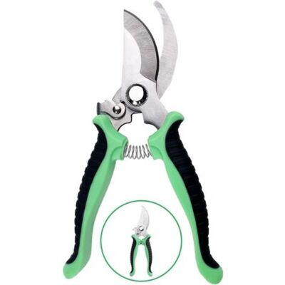 OEM Sécateur De Jardin, Ciseaux Antidérapants Avec Poignée Verrouillable, Cisailles À Branches De Fleurs De Jardin De Réparation Professionnelle, Pour Tailler Jardins, Arbustes, Clôtures(vert) - Publicité OEM Sécateur De Jardin, Ciseaux Antidérapants Avec Poignée Verrouillable, Cisailles À Branches De Fleurs De Jardin De Réparation Professionnelle, Pour Tailler Jardins, Arbustes, Clôtures(vert) - Publicité