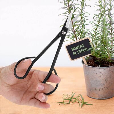 MCKENSA Ciseaux De Jardin En Acier Inoxydable De 190 Mm Pour Bonsaï, Cisaille À Racines Et Outils De Taille - Publicité MCKENSA Ciseaux De Jardin En Acier Inoxydable De 190 Mm Pour Bonsaï, Cisaille À Racines Et Outils De Taille - Publicité