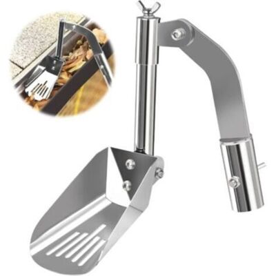 SCORPIO Raclette Pour Gouttières En Acier Inoxydable, Raclette Nettoyante Télescopique 8 Cm × 12 Cm, Outil De Jardinage Professionnel Pour Éliminer Feuilles, Débris, Saletés Dans Gouttières, Caniveaux, Immeub - Publicité SCORPIO Raclette Pour Gouttières En Acier Inoxydable, Raclette Nettoyante Télescopique 8 Cm × 12 Cm, Outil De Jardinage Professionnel Pour Éliminer Feuilles, Débris, Saletés Dans Gouttières, Caniveaux, Immeub - Publicité
