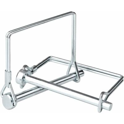Melissa 12pcs Goupille De Verrouillage Carrée 5/16 Pouces (8mm) Goupille De Blocage Automatique De Sécurité En Acier Au Carbone Galvanisé De Haute Qualité Pour Jardin De Pelouse De Agricole De Tracteur - Publicité Melissa 12pcs Goupille De Verrouillage Carrée 5/16 Pouces (8mm) Goupille De Blocage Automatique De Sécurité En Acier Au Carbone Galvanisé De Haute Qualité Pour Jardin De Pelouse De Agricole De Tracteur - Publicité