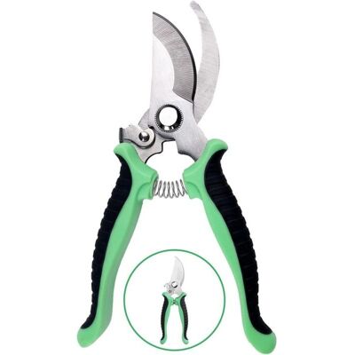 OEM Sécateur De Jardin, Ciseaux Antidérapants Avec Poignée Verrouillable, Cisailles À Branches De Fleurs De Jardin De Réparation Professionnelle, Pour Tailler Jardins, Arbustes, Clôtures(vert) - Publicité OEM Sécateur De Jardin, Ciseaux Antidérapants Avec Poignée Verrouillable, Cisailles À Branches De Fleurs De Jardin De Réparation Professionnelle, Pour Tailler Jardins, Arbustes, Clôtures(vert) - Publicité