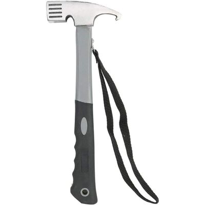ZVD Marteau De Camping, Arrache-piquets De Tente, Marteau Multifonctionnel En Aluminium À Haute Teneur En Carbone Avec Arrache-piquets De Tente Pour Le Camping En Plein Air - Publicité ZVD Marteau De Camping, Arrache-piquets De Tente, Marteau Multifonctionnel En Aluminium À Haute Teneur En Carbone Avec Arrache-piquets De Tente Pour Le Camping En Plein Air - Publicité