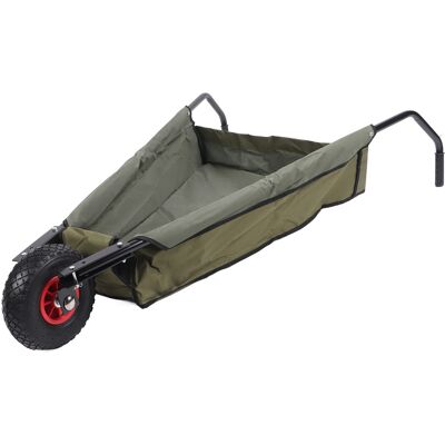 WEYTOLL Brouette De Jardin Pliable En Tube D'Acier, Sac De Grande Capacité, Chariot De Cour Pliable Pour L'Herbe, Les Mauvaises Herbes, L'Écorce Et Le Sol - Publicité WEYTOLL Brouette De Jardin Pliable En Tube D'Acier, Sac De Grande Capacité, Chariot De Cour Pliable Pour L'Herbe, Les Mauvaises Herbes, L'Écorce Et Le Sol - Publicité