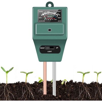 Vision Testeur De Ph Du Sol Ms02 3 En 1, Testeur D'Humidité/lumière/ph Du Sol, Kits D'Outils De Jardinage Pour L'Entretien Des Plantes, Idéal Pour Le Jardin, La Pelouse, La Ferme, L'Intérieur Et L'Extérieur - Publicité Vision Testeur De Ph Du Sol Ms02 3 En 1, Testeur D'Humidité/lumière/ph Du Sol, Kits D'Outils De Jardinage Pour L'Entretien Des Plantes, Idéal Pour Le Jardin, La Pelouse, La Ferme, L'Intérieur Et L'Extérieur - Publicité