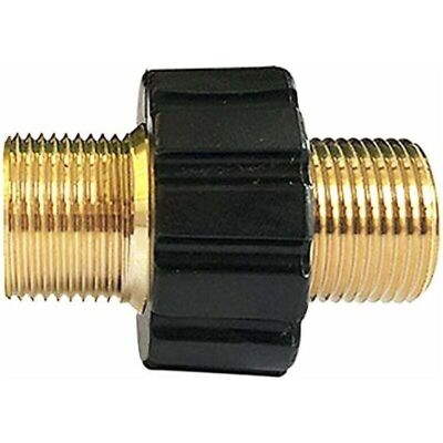 Scotch Raccord Rapide M22 Mâle Double Pour Nettoyeur Haute Pression Tuyau 14 Mm - Publicité Scotch Raccord Rapide M22 Mâle Double Pour Nettoyeur Haute Pression Tuyau 14 Mm - Publicité