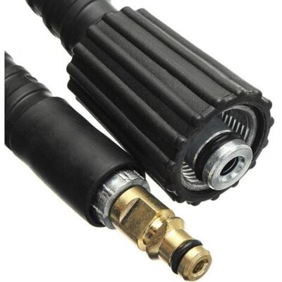 Nalookamic 8 M Tuyau De Remplacement Pour Nettoyeur Haute Pression Pour K3 K4 K5 K6 K7, Nettoyeurs Haute Pression Tuyau De Nettoyage L\'eau M22 Et Connexion Fiche De Type Clic - Publicité Nalookamic 8 M Tuyau De Remplacement Pour Nettoyeur Haute Pression Pour K3 K4 K5 K6 K7, Nettoyeurs Haute Pression Tuyau De Nettoyage L\'eau M22 Et Connexion Fiche De Type Clic - Publicité