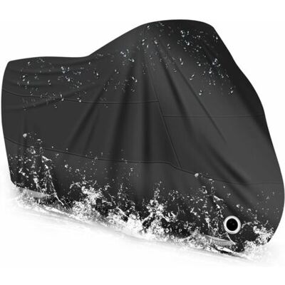 Barkbustershousse De Protection Pour Moto Imperméable, Résistant Au Froid Et Intempéries 210t (l-220x95x110cm) - Publicité Barkbustershousse De Protection Pour Moto Imperméable, Résistant Au Froid Et Intempéries 210t (l-220x95x110cm) - Publicité