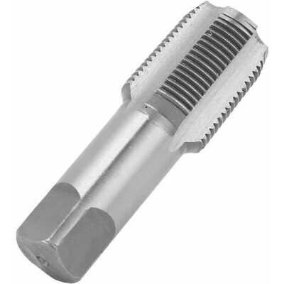 FANGMEDIA Robinet De Tuyau De 3/4"npt En Acier Hss Argenté Pour Le Taraudage Standard De Réparation De Filetage De Machine. Publicité FANGMEDIA Robinet De Tuyau De 3/4"npt En Acier Hss Argenté Pour Le Taraudage Standard De Réparation De Filetage De Machine. Publicité