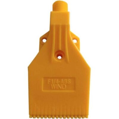 ABYSSE Lot De 6 Buses De Soufflage Mâles Bspt1/4, Buse À Air Plate En Abs, Adaptées Aux Accessoires De Soufflage (fixation À Trois Trous, Jaune) - Publicité ABYSSE Lot De 6 Buses De Soufflage Mâles Bspt1/4, Buse À Air Plate En Abs, Adaptées Aux Accessoires De Soufflage (fixation À Trois Trous, Jaune) - Publicité