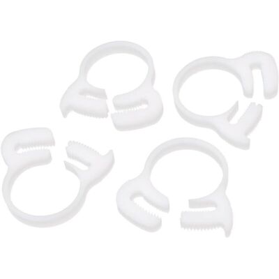 OEM Collier De Serrage Tuyau Pince Clip Serre Joint 21.5mm-23.5mm -double Cliquet Fixation Plastique Blanc 4 Pcs-dou - Publicité OEM Collier De Serrage Tuyau Pince Clip Serre Joint 21.5mm-23.5mm -double Cliquet Fixation Plastique Blanc 4 Pcs-dou - Publicité