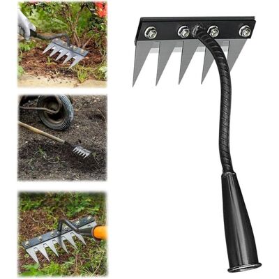 OEM Râteau De Désherbage 5/6/7/8 Dents, Outil De Désherbage Avec Manche, Râteau De Jardin En Métal Robuste, Râteau Pour Désherber, Ameublir Le Sol Et Semer (5 Dents)-crezuo - Publicité OEM Râteau De Désherbage 5/6/7/8 Dents, Outil De Désherbage Avec Manche, Râteau De Jardin En Métal Robuste, Râteau Pour Désherber, Ameublir Le Sol Et Semer (5 Dents)-crezuo - Publicité