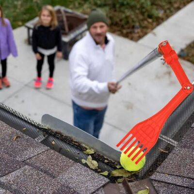 OEM Outil De Nettoyage Pour Caniveau Mini Râteau Rotatif Manche Facile À Utiliser Pour Jardin Élimination Simple Des Feuilles--crezuo - Publicité OEM Outil De Nettoyage Pour Caniveau Mini Râteau Rotatif Manche Facile À Utiliser Pour Jardin Élimination Simple Des Feuilles--crezuo - Publicité