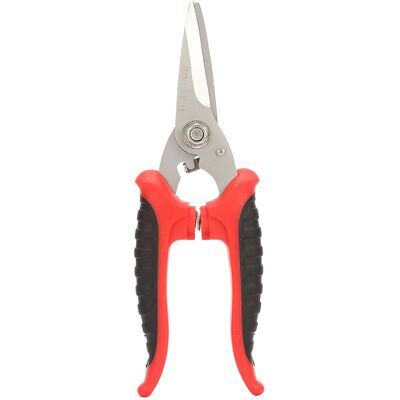 WEYTOLL Ciseaux De Jardin Pour Électricien En Acier 3cr13, 180mm, Tête Droite Multifonction En Plastique - Publicité WEYTOLL Ciseaux De Jardin Pour Électricien En Acier 3cr13, 180mm, Tête Droite Multifonction En Plastique - Publicité