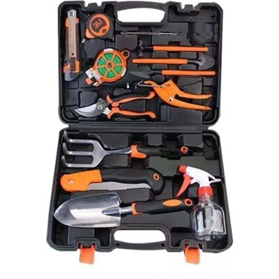 Scotch 14 Pcs Kit Outils Du Jardinier Jardinage En Acier Inoxydable Avec Poignée Antidérapante, Kit Outils De Jardinage Pour Cultiver Des Légumes Et Des Fleurs.. Publicité Scotch 14 Pcs Kit Outils Du Jardinier Jardinage En Acier Inoxydable Avec Poignée Antidérapante, Kit Outils De Jardinage Pour Cultiver Des Légumes Et Des Fleurs.. Publicité