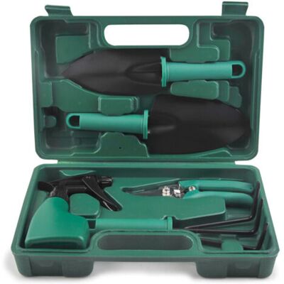 ABYSSE Outils De Jardin Ensemble De 5 Pièces Outils De Jardinage En Pot Combinaison Arrangement De Fleurs Élagage Bonsaï Fleur Ciseaux Outil - Publicité ABYSSE Outils De Jardin Ensemble De 5 Pièces Outils De Jardinage En Pot Combinaison Arrangement De Fleurs Élagage Bonsaï Fleur Ciseaux Outil - Publicité